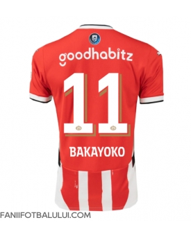 PSV Eindhoven Johan Bakayoko #11 Tricou Fotbal Replică 2024-25 Barbati Acasa